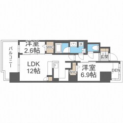 アーバネックス本町IIの物件間取画像